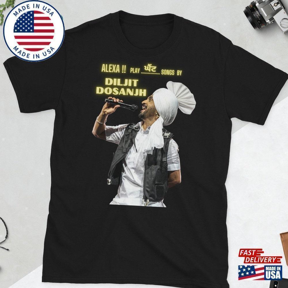 Diljit Dosanjh Dil Luminati Tour Punjabi Music Fan Unisex TShirt